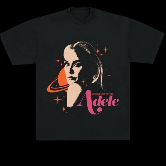 Tops - Weekends with Adele Saturn Photo Tee